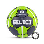 Гандбольный мяч Select Solera IHF-1 серый/лайм