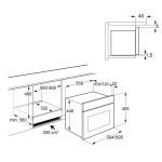 Встраиваемая микроволновая печь Kuppersberg HMWZ 969 B