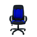 Офисное кресло Chairman 429 черный/синий (00-07007485)