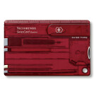 Швейцарская карта Victorinox SwissCard Quattro (0.7200.T) красный