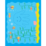 Набор для творчества Айрис-Пресс Мастерская малыша Рыбка плавает в пруду 2+ (55467)