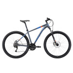 Велосипед Stark 2019 Router 29.4 D серый/голубой/оранжев