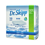 Пеленки Dr. Skipp Soft Line 60*60 см 10 шт (7023)