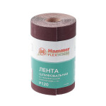 Шлифовальная лента Hammer Flex 216-004 115х5м P120