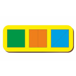 Развивающая игрушка Woodland Рамка-вкладыш Сложи квадрат (064101)