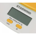 Весы кухонные StarWind SSK2158 оранжевый
