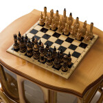 Стол шахматный в виде кареты (slkareta)