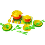Набор детской посуды Пластмастер Сервиз 22131