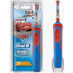 Зубная щетка Oral-B Stages Power Cars красный/синий