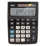 Калькулятор Deli E1238 черный