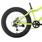Велосипед Black One Monster 24 D зеленый/белый/зеленый 21-22 г HQ-0005342