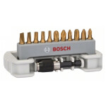 Набор бит Bosch х25мм PH/PZ/TX 12шт + держатель (2.608.522.126)