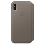 Чехол Apple iPhone X Leather Folio MQRY2ZM/A
