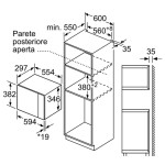 Встраиваемая микроволновая печь Bosch BFL523MS0