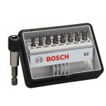 Набор бит Bosch х25мм PZ1/2/3 8шт + держатель Extra Hart Robust Line (2.607.002.561)