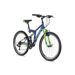 Велосипед Stinger Highlander 26 (2018) синий (124827)