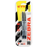 Ручка-роллер Zebra Zeb- Roller BE & DX5 игловидный черный