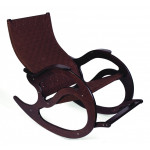 Кресло-качалка Мебелик Тенария 2 темно-коричневый