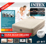 Надувной матрас-кровать Intex Dura Beam Queen Ultra Plush 64428NP