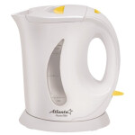 Чайник электрический Atlanta ATH-735 белый/желтый