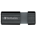 Флеш-диск Verbatim 16GB PinStripe Черный (49063)