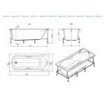 Ванна акриловая Roca BeCool 180x80 (ZRU9302782)
