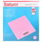 Весы кухонные Saturn ST-KS 7810 pink