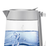 Чайник электрический Polaris PWK 1715 CGL Water Way Pro белый