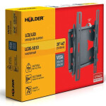Кронштейн для телевизора Holder LCDS-5010 черный металлик