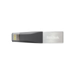 Флеш-диск Sandisk iXpand Mini (SDIX40N-128G-GN6NE) черный/ серебристый