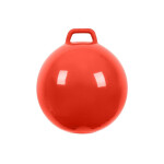 Мяч прыгун Альпина Пласт с ручкой красный