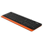 Клавиатура A4Tech Fstyler FKS10 черный/оранжевый
