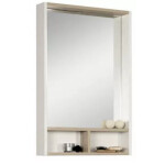 Зеркальный шкаф Aquaton Йорк 55 (1A173202YOAV0) белый/ясень фабрик