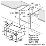 Встраиваемый электрический духовой шкаф Siemens CM656GBS1