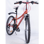 Велосипед Pioneer Fiesta оранжевый/белый/красный 15"