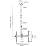 Кронштейн для телевизора Arm Media LCD-3000 черный