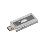 Устройство чтения карт памяти USB2.0 Hama H-124153 серебристый (00124153)