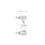 Аккумуляторная дрель-шуруповерт Metabo BS 18 LTX BL I (602350650)