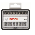 Набор бит Bosch 8шт PZ1/PZ2/PZ3 49мм ROBUST LINE(557)