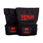 Гелевые бинты Venum Kontact Gel Glove Wraps черный/красный
