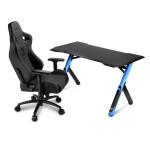 Компьютерный стол Sharkoon Shark Skiller SGD1 черный/синий