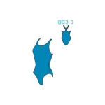 Купальник детский спортивный для бассейна Atemi BG3 3, р-р 28 (голубой)