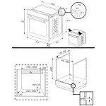 Встраиваемый электрический духовой шкаф Hotpoint-Ariston FE8 S832 JSH WH