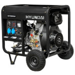 Генератор дизельный Hyundai DHY8000LE + колеса