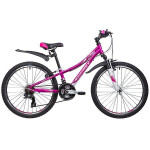 Велосипед Novatrack Katrina фиолетовый (24AHV.KATRINA.10VL9)