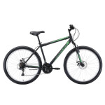 Велосипед Black One Onix 26 D (2019-2020) черный/серый/зелён