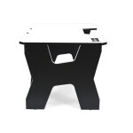 Компьютерный стол Generic Comfort черный/белый (GAMER2/DS/NW)