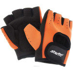Перчатки для фитнеса Starfit SU-108 оранжевый/черный M