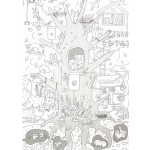 Раскраска-плакат Globen Жизнь на дереве (PA068)