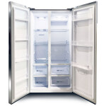 Холодильник Ginzzu NFI-5212 черное стекло